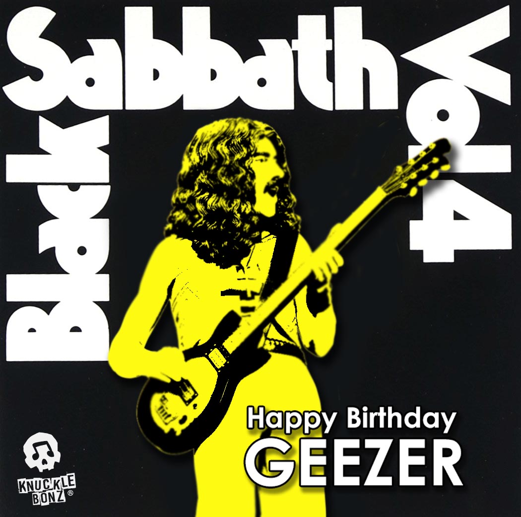 Birthday Wishes to Rock Iconz Geezer Butler of Black Sabbath